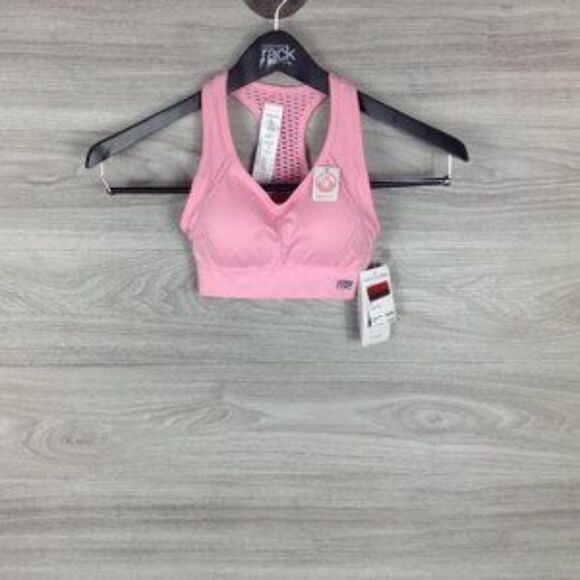 Marika Pink Seamless Perforated Sports Bra - Picture 3 of 7